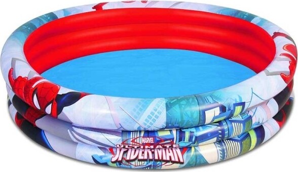 Piscina Gonfiabile Spiderman 3 Anelli 150 X 32 Cm Per Bambini Uomo Ragno Giochi e giocattoli/Sport e giochi all'aperto/Giochi aquatici e piscine per bambini/Piscinette per bambini Trade Shop italia - Napoli, Commerciovirtuoso.it