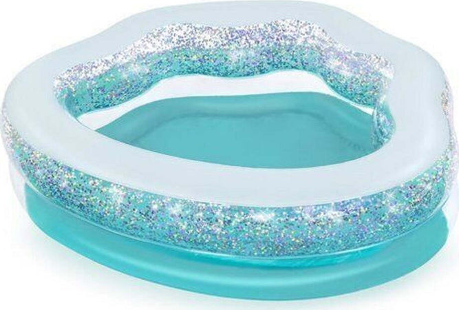 Piscina Gonfiabile Tonda Conchiglia Scintillante 150x127x43cm Per Bambini 52489 Giochi e giocattoli/Sport e giochi all'aperto/Giochi aquatici e piscine per bambini/Canotti e gonfiabili galleggianti Trade Shop italia - Napoli, Commerciovirtuoso.it