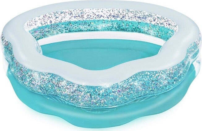 Piscina Gonfiabile Tonda Conchiglia Scintillante 150x127x43cm Per Bambini 52489 Giochi e giocattoli/Sport e giochi all'aperto/Giochi aquatici e piscine per bambini/Canotti e gonfiabili galleggianti Trade Shop italia - Napoli, Commerciovirtuoso.it