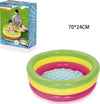 Piscina-Gonfiabile-Tonda-Summer-Piscinetta-Per-Bambini-A-3-Anelli-70x24cm-51128