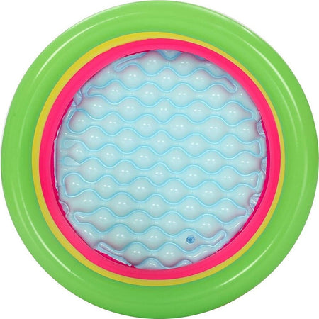 Piscina Gonfiabile Tonda Summer Piscinetta Per Bambini A 3 Anelli 70x24cm 51128 Giochi e giocattoli/Sport e giochi all'aperto/Giochi aquatici e piscine per bambini/Canotti e gonfiabili galleggianti Trade Shop italia - Napoli, Commerciovirtuoso.it