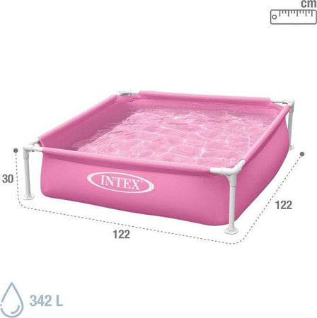Piscina Mini Frame Rosa Quadrata Con Telaio 122x122x30 Cm Bambini Estate 57172 Giochi e giocattoli/Sport e giochi all'aperto/Giochi aquatici e piscine per bambini/Canotti e gonfiabili galleggianti Trade Shop italia - Napoli, Commerciovirtuoso.it