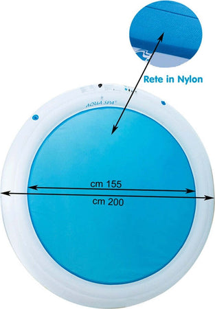 PISCINA NEL MARE GONFIABILE GALLEGGIANTE CON RETE MARE PISCINA ACQUA SPA 200 CM Giochi e giocattoli/Sport e giochi all'aperto/Giochi aquatici e piscine per bambini/Piscinette per bambini Trade Shop italia - Napoli, Commerciovirtuoso.it