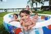 Piscina Ovale Gonfiabile 229x152x51 Cm Bordi Spessi Per Famiglia Bambini Estate Giocattoli e infanzia > Piscine > Piscine Gonfiabili Trade Shop italia - Napoli, Commerciovirtuoso.it