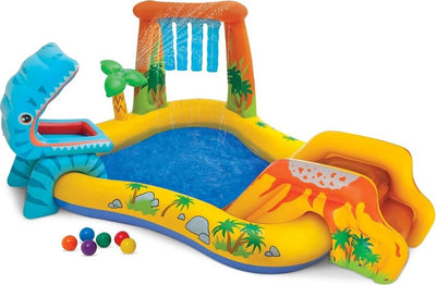 PISCINA PARCO GIOCHI GONFIABILE CON DINOSAURO CON SCIVOLO CANESTRO DOCCIA Giochi e giocattoli/Sport e giochi all'aperto/Giochi aquatici e piscine per bambini/Piscinette per bambini Trade Shop italia - Napoli, Commerciovirtuoso.it