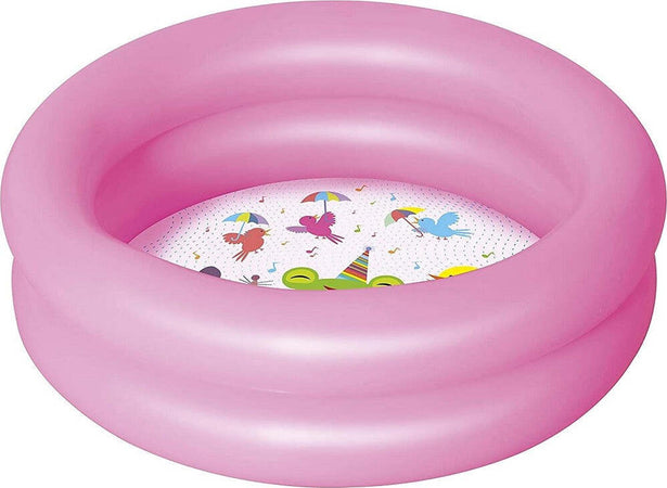 Piscina Per Bambini 2 Anni+ Baby 2 Anelli Fondo Disegnato 61x15cm 2 Colori 51061 Giochi e giocattoli/Sport e giochi all'aperto/Giochi aquatici e piscine per bambini/Canotti e gonfiabili galleggianti Trade Shop italia - Napoli, Commerciovirtuoso.it