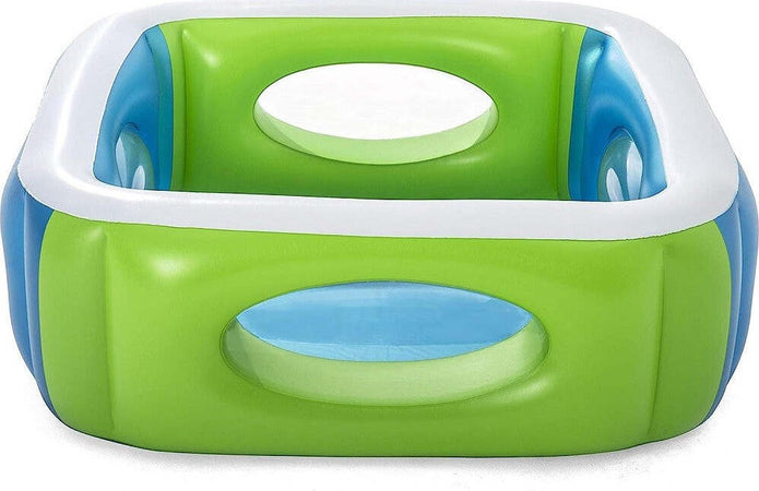 Piscina Per Bambini Window Multi Color Con Oblo' 168x168x56 Cm Piscinetta 51132 Giardino e giardinaggio/Piscine vasche idromassaggio e accessori/Piscine/Piscine gonfiabili Trade Shop italia - Napoli, Commerciovirtuoso.it