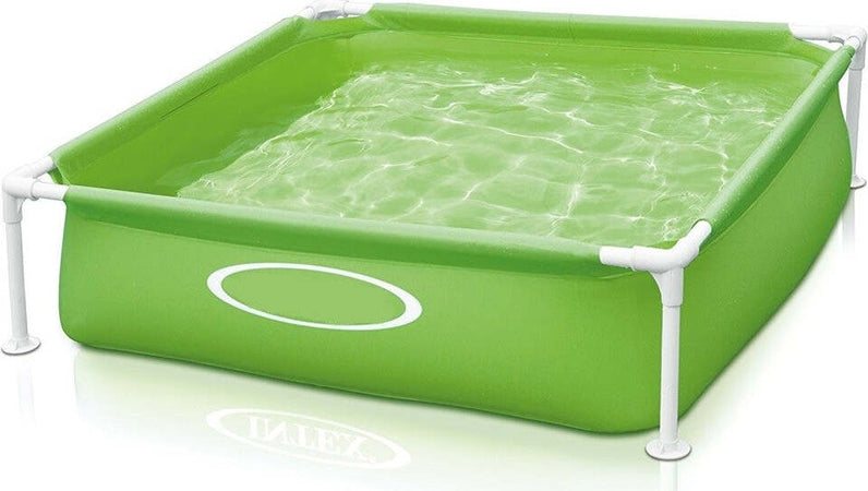 PISCINA QUADRATA FUORI TERRA PER BAMBINI BABY TELAIO ACCIAIO VERDE 122 CM Giochi e giocattoli/Sport e giochi all'aperto/Giochi aquatici e piscine per bambini/Piscinette per bambini Trade Shop italia - Napoli, Commerciovirtuoso.it