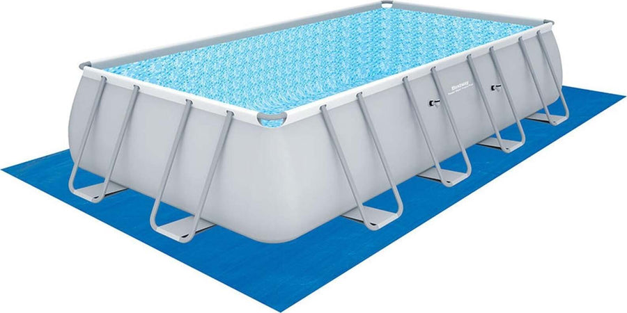 Piscina rettangolare 549x274xh122 con filtro e scaletta da giardino