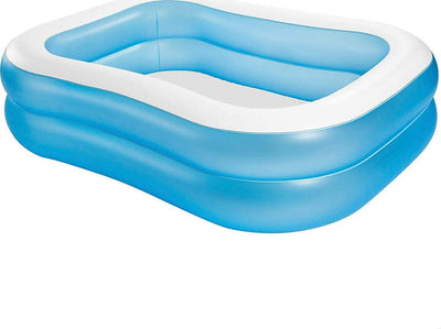 Piscina Rettangolare Gonfiabile Family 2 Anelli 203x152x48 Cm 540lt Estate 57180 Giochi e giocattoli/Sport e giochi all'aperto/Giochi aquatici e piscine per bambini/Canotti e gonfiabili galleggianti Trade Shop italia - Napoli, Commerciovirtuoso.it