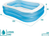 Piscina Rettangolare Gonfiabile Family 2 Anelli 203x152x48 Cm 540lt Estate 57180 Giochi e giocattoli/Sport e giochi all'aperto/Giochi aquatici e piscine per bambini/Canotti e gonfiabili galleggianti Trade Shop italia - Napoli, Commerciovirtuoso.it