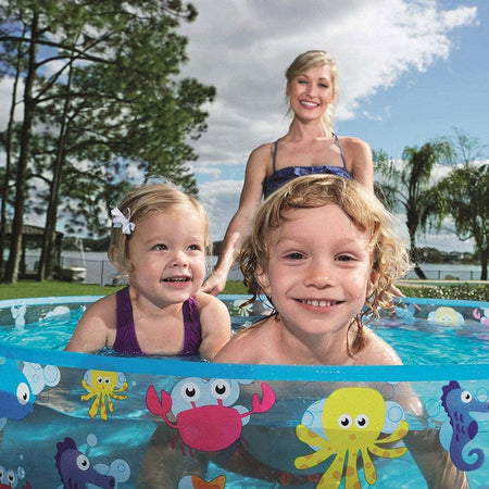 Piscina Rigida Autoportante 122x25cm Fuori Terra Fantasia Mare Per Bambini 55028 Giochi e giocattoli/Sport e giochi all'aperto/Giochi aquatici e piscine per bambini/Canotti e gonfiabili galleggianti Trade Shop italia - Napoli, Commerciovirtuoso.it
