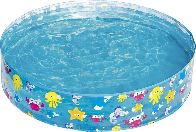 Piscina Rigida Autoportante 122x25cm Fuori Terra Fantasia Mare Per Bambini 55028 Giochi e giocattoli/Sport e giochi all'aperto/Giochi aquatici e piscine per bambini/Canotti e gonfiabili galleggianti Trade Shop italia - Napoli, Commerciovirtuoso.it