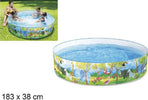Piscina Rotonda Gonfiabile 183x38 Cm Decorazione Safari Bambini Giardino Estate Giocattoli e infanzia > Piscine > Piscine Gonfiabili Trade Shop italia - Napoli, Commerciovirtuoso.it