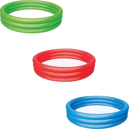 Piscina Tinta Unita Effetto Ghiaccio Gonfiabile 3 Anelli 183x33cm Giardino 51027 Giardino e giardinaggio/Piscine vasche idromassaggio e accessori/Piscine/Piscine gonfiabili Trade Shop italia - Napoli, Commerciovirtuoso.it