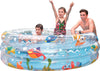 Piscina tonda da balcone da spiaggia gonfiabile 170 cm per giardino per bambino