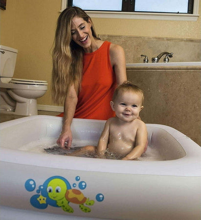 Piscinetta Bagnetto Gonfiabile Per Bambini Portatile 86x86x25 Cm Viaggio 51116 Giochi e giocattoli/Sport e giochi all'aperto/Giochi aquatici e piscine per bambini/Canotti e gonfiabili galleggianti Trade Shop italia - Napoli, Commerciovirtuoso.it