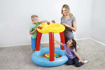 Piscinetta Gonfiabile Con Palline Amici Animali Per Bambini 2 Anni+ 89x84cm 93541 Giochi e giocattoli/Sport e giochi all'aperto/Giochi aquatici e piscine per bambini/Canotti e gonfiabili galleggianti Trade Shop italia - Napoli, Commerciovirtuoso.it