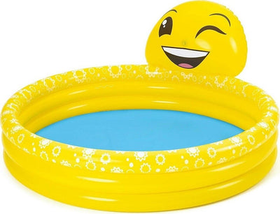 Piscinetta Piscina Per Bambini Smile Emoticon 165 X 144 X 69cm Con Spruzzo 53081 Giochi e giocattoli/Sport e giochi all'aperto/Giochi aquatici e piscine per bambini/Canotti e gonfiabili galleggianti Trade Shop italia - Napoli, Commerciovirtuoso.it