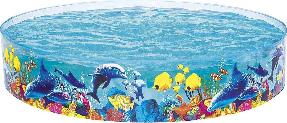 Piscinetta Piscina Rigida Pvc Per Bambini 3 Anni+ Fantasia Marina 244x46cm 55031 Giochi e giocattoli/Sport e giochi all'aperto/Giochi aquatici e piscine per bambini/Canotti e gonfiabili galleggianti Trade Shop italia - Napoli, Commerciovirtuoso.it