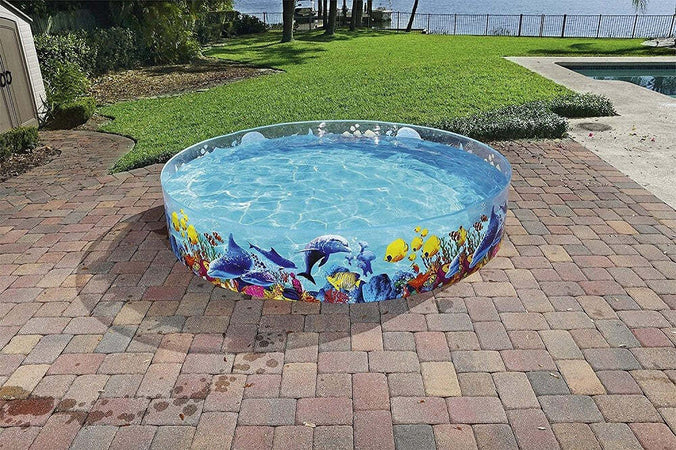 Piscinetta Piscina Rigida Pvc Per Bambini 3 Anni+ Fantasia Marina 244x46cm 55031 Giochi e giocattoli/Sport e giochi all'aperto/Giochi aquatici e piscine per bambini/Canotti e gonfiabili galleggianti Trade Shop italia - Napoli, Commerciovirtuoso.it