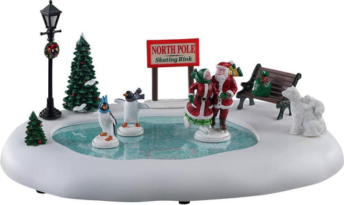 Pista di pattinaggio del Polo Nord con animazioni per villaggio di Natale Casa e cucina/Decorazioni per interni/Addobbi e decorazioni per ricorrenze/Decorazioni natalizie/Oggettistica MagiediNatale.it - Altamura, Commerciovirtuoso.it