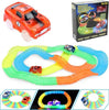 Pista-Magic-Macchinine-Flessibile-Costruzioni-Fluorescente-Auto-Con-Luci-Bambini
