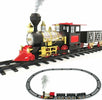 Pista-Trenino-Giocattolo-Bambini-Treno-Locomotiva-Con-Fumo-Luce-Suoni-E-3-Vagoni