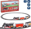 Pista-Treno-Trenino-Per-Bambini-250cm-Con-Binari-Locomotiva-2-Vagoni-Luci-Suoni