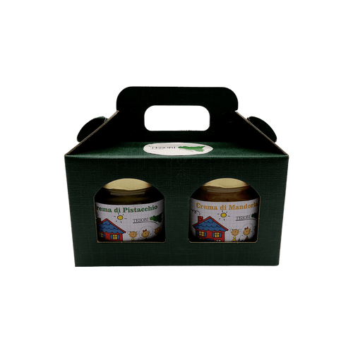 Cream Box Pistacchio - Mandorle Creme Spalmabili Siciliane 200g