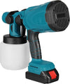 Pistola A Spruzzo Elettrica A Batteria Vernice 800 Ml A Doppia Batteria 18 V Fai da te/Pitture trattamenti per pareti e utensili/Strumenti e attrezzi per verniciatura/Applicazione colore/Spruzzatori di vernice Trade Shop italia - Napoli, Commerciovirtuoso.it