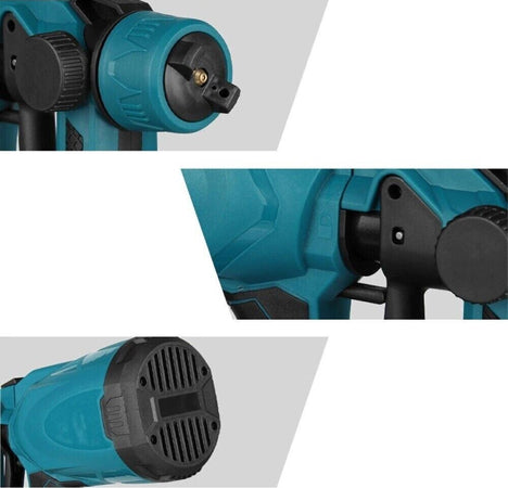 Pistola A Spruzzo Elettrica A Batteria Vernice 800 Ml A Doppia Batteria 18 V Fai da te/Pitture trattamenti per pareti e utensili/Strumenti e attrezzi per verniciatura/Applicazione colore/Spruzzatori di vernice Trade Shop italia - Napoli, Commerciovirtuoso.it