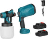 Pistola A Spruzzo Elettrica A Batteria Vernice 800 Ml A Doppia Batteria 18 V Fai da te/Pitture trattamenti per pareti e utensili/Strumenti e attrezzi per verniciatura/Applicazione colore/Spruzzatori di vernice Trade Shop italia - Napoli, Commerciovirtuoso.it