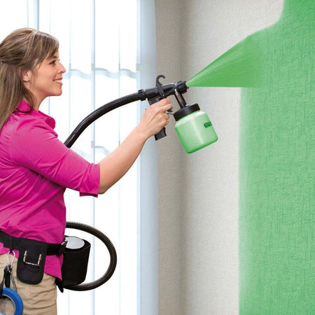 PISTOLA A SPRUZZO PROFESSIONALE PER VERNICIARE PITTURA CON COMPRESSORE 900W  Trade Shop italia - Napoli, Commerciovirtuoso.it