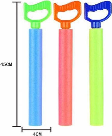 Pistola-Acqua-Tubo-45x4cm-Schiuma-Gioco-Bambini-Giardino-Spiaggia-Piscina-605465