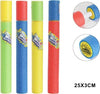 Pistola-Ad-Acqua-25x3cm-Tubo-Sparatutto-In-Schiuma-Gioco-Estivo-Spiaggia-605471
