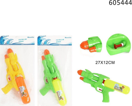 Pistola Ad Acqua 27x12cm Con Serbatoio Gioco Bambini Mare Colori Assortiti 605444 Giochi e giocattoli/Sport e giochi all'aperto/Giochi aquatici e piscine per bambini/Pistole d'acqua Trade Shop italia - Napoli, Commerciovirtuoso.it