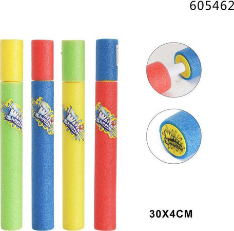 Pistola Ad Acqua 30x4 Cm Tubo Sparatutto In Schiuma Gioco Estivo Spiaggia 605462 Giochi e giocattoli/Sport e giochi all'aperto/Giochi aquatici e piscine per bambini/Pistole d'acqua Trade Shop italia - Napoli, Commerciovirtuoso.it