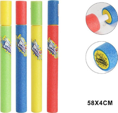 Pistola Ad Acqua 58x4cm Tubo Sparatutto In Schiuma Gioco Estivo Spiaggia 605458 Giochi e giocattoli/Sport e giochi all'aperto/Giochi aquatici e piscine per bambini/Pistole d'acqua Trade Shop italia - Napoli, Commerciovirtuoso.it
