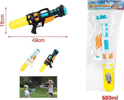 Pistola Ad Acqua Con Pompa Liquidator Serbatoio 680 Ml Bambini 49x18 Cm 2904379 Giochi e giocattoli/Sport e giochi all'aperto/Giochi aquatici e piscine per bambini/Pistole d'acqua Trade Shop italia - Napoli, Commerciovirtuoso.it