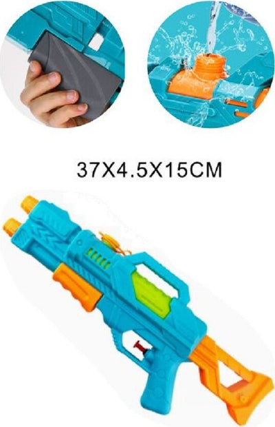 Pistola Ad Acqua Con Serbatoio 37x4.5x15cm Gioco Bambini Estate Assortiti 605451 Giochi e giocattoli/Sport e giochi all'aperto/Giochi aquatici e piscine per bambini/Pistole d'acqua Trade Shop italia - Napoli, Commerciovirtuoso.it