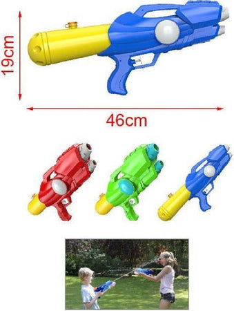 Pistola Ad Acqua Con Serbatoio 46x19cm Bambini Estate Colori Assortiti 2904371 Giochi e giocattoli/Sport e giochi all'aperto/Giochi aquatici e piscine per bambini/Pistole d'acqua Trade Shop italia - Napoli, Commerciovirtuoso.it