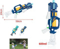 Pistola Ad Acqua Fucile 59x24cm Serbatoio 600ml Bambini Colori Assortiti 2904385 Giochi e giocattoli/Sport e giochi all'aperto/Giochi aquatici e piscine per bambini/Pistole d'acqua Trade Shop italia - Napoli, Commerciovirtuoso.it