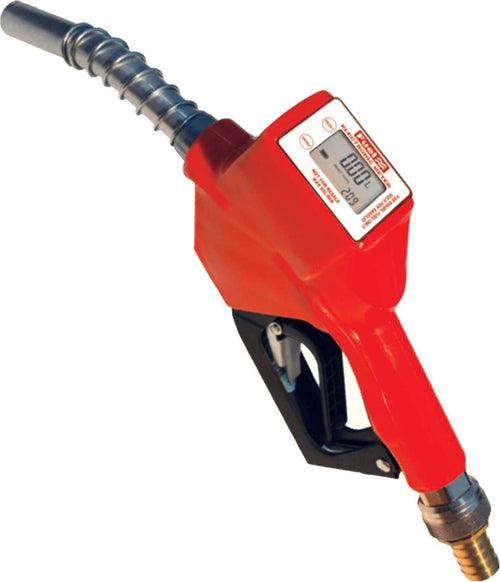 Pistola automatica con contalitri digitale gasolio carburante raccordo girevole 729/em/g