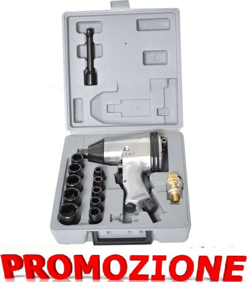 PISTOLA-AVVITATORE-PNEUMATICO-A-PRESSIONE-AD-ARIA-1/2-CON-VALIGETTA