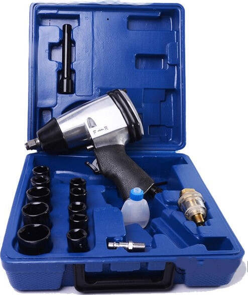 Pistola Avvitatore Pneumatico Pressione Aria Con Valigia E Bussole Crv Fai da te/Utensili elettrici e a mano/Utensili elettrici/Avvitatori a massa battente Trade Shop italia - Napoli, Commerciovirtuoso.it