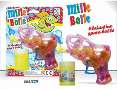 Pistola Bolle Di Sapone Elefantino Giocattolo Gioco Bambini Sparabolle + Flacone Giocattoli e infanzia > Giocattoli e Modellismo > Giochi per Bambini Trade Shop italia - Napoli, Commerciovirtuoso.it