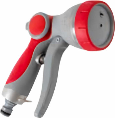 Pistola ECO in metallo con impugnatura antiscivolo a 3 funzioni per irrigazione Giardino e giardinaggio/Attrezzi da giardino e attrezzature per l'irrigazione/Attrezzature per l'irrigazione/Pistole La Zappa - Altamura, Commerciovirtuoso.it