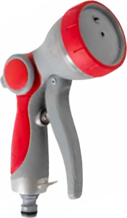 Pistola ECO in metallo con impugnatura antiscivolo a 3 funzioni per irrigazione Giardino e giardinaggio/Attrezzi da giardino e attrezzature per l'irrigazione/Attrezzature per l'irrigazione/Pistole La Zappa - Altamura, Commerciovirtuoso.it