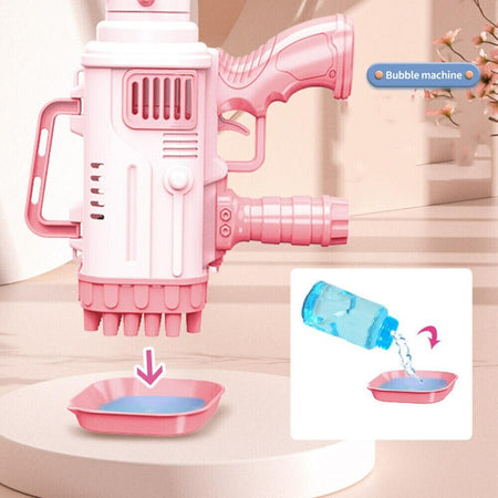 Pistola Fucile Spara Bolle Di Sapone Sparabolle + 2 Ricariche Giocattolo Bambini Giocattoli e infanzia > Giocattoli e Modellismo > Giochi per Bambini Trade Shop italia - Napoli, Commerciovirtuoso.it